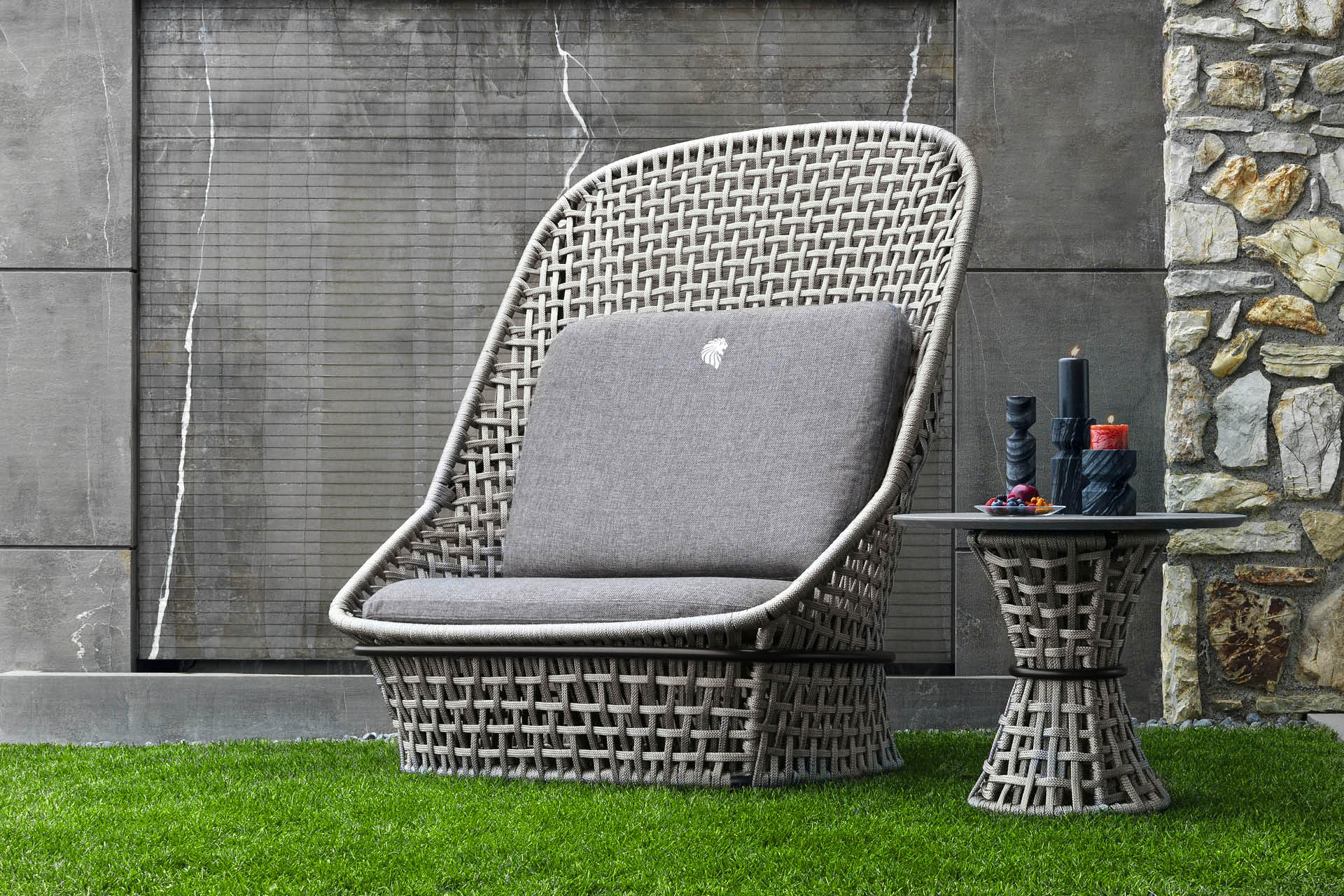 dune high back occasional chair户外休闲椅